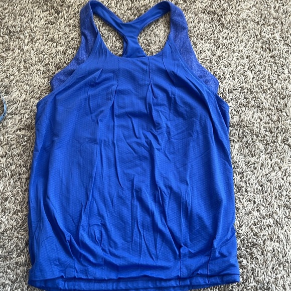 Ivivva Girls Tank Top Athletic Blue size 14 - Picture 9 of 10